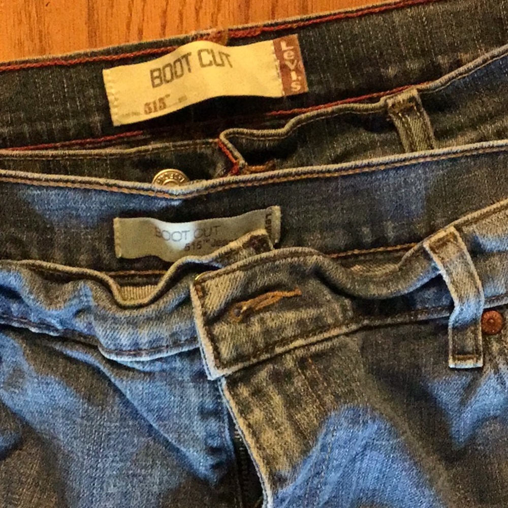 2 Pair Levi’s 515 size 16M